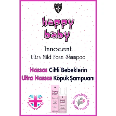 Happy baby sale innocent foam shampoo