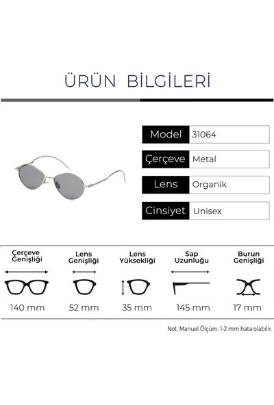 Zolo Eyewear 31064 C56 Unisex Güneş Gözlüğü
