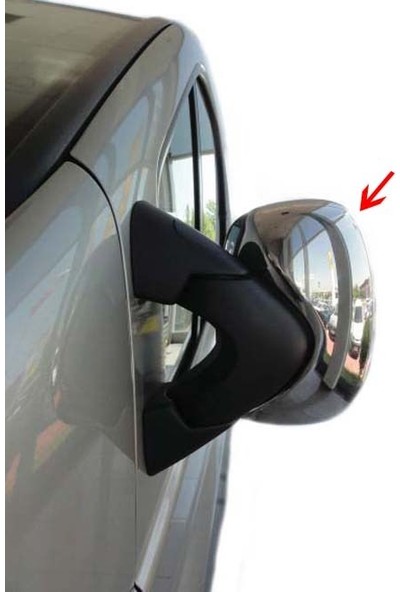 Arabamsekil Renault Trafic 2 Facelift 20102014 Ayna Kapağı Abs Krom