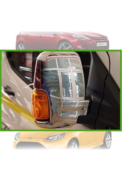 Arabamsekil Ford Transit 2014 Sonrası Ayna Kapağı Krom 2 Parça