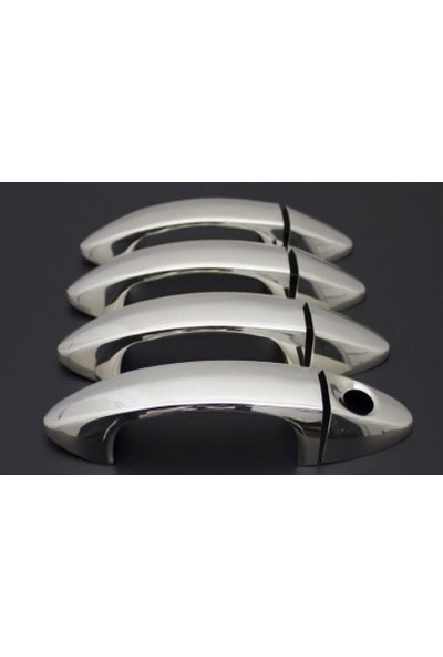 Arabamsekil Ford Courier Kapı Kolu Krom 4 Parça 2014-2017