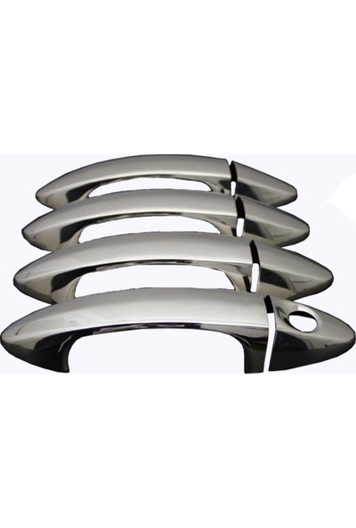 Arabamsekil Ford Courier Kapı Kolu Krom 4 Parça 2014-2017