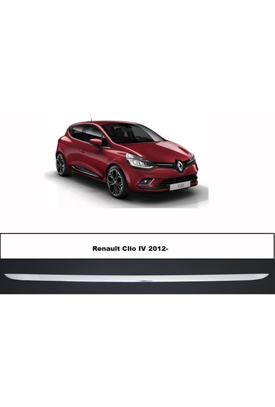 Arabamsekil Renault Clio 4 Bagaj Alt Çita Krom 2012-2019