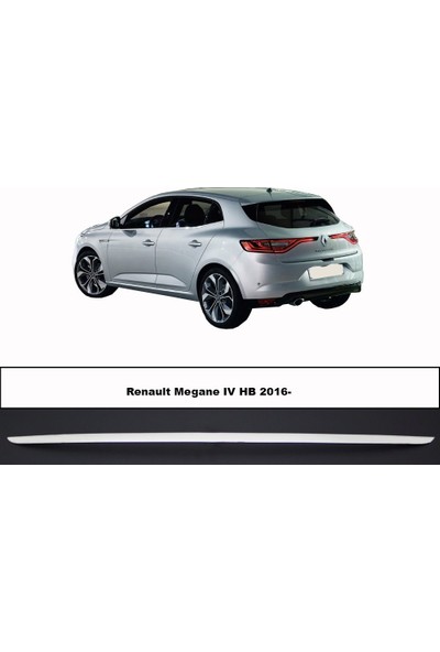 Arabamsekil Renault Megane 4 Hb Bagaj Alt Çıtası Krom 2016