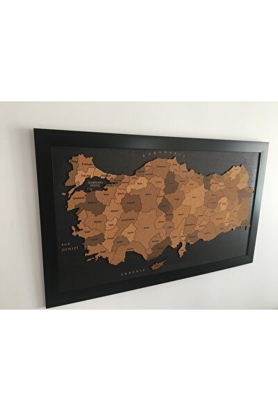 Mapofx Mantar Türkiye Haritası 3D