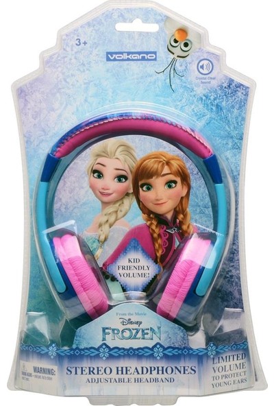 Volkano Disney Frozen Karlar Ülkesi Anna Elsa Olaf Çocuk Kulaklığı Lisanslı DY-10901-FR