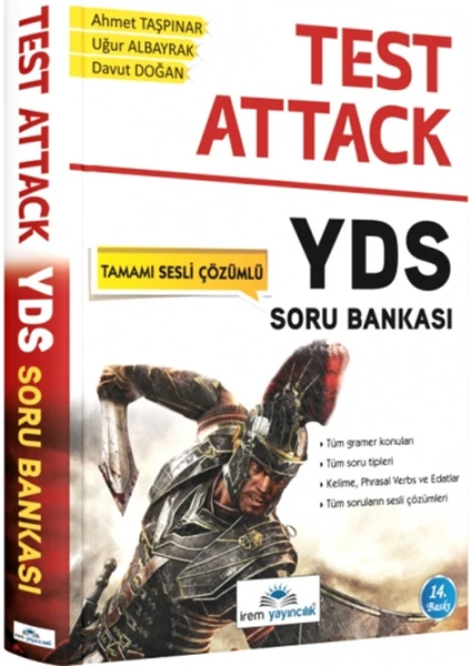 İrem Yayıncılık YDS Test Attack Soru Bankası