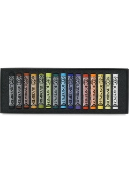 Rembrandt Soft Pastels General Selection Basic Box 15'Li