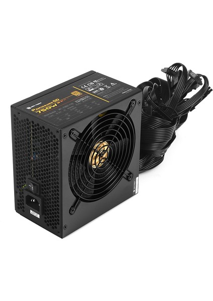 High Power 750W 80+ Gold Performance GD Aktif PFC Güç Kaynağı (HP1-J750GD-F12S)