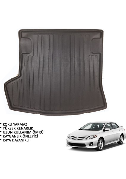 Toyota Corolla Sedan 3D Bagaj Havuzu (2007-2012)