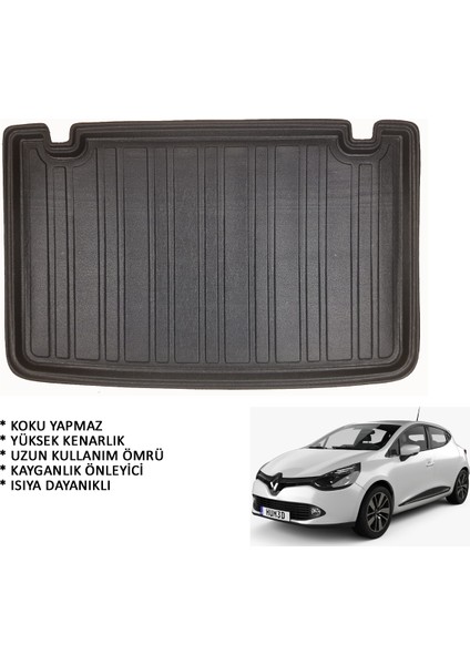 Renault Clio 4 Hb 3D Bagaj Havuzu (2013 Ve Sonrası)