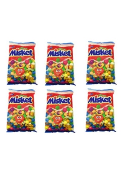 Otomat Sakızı 6 Paket 9 Gr. Top Sakız ( Büyük Boy )(Makine Misket Sakızı)