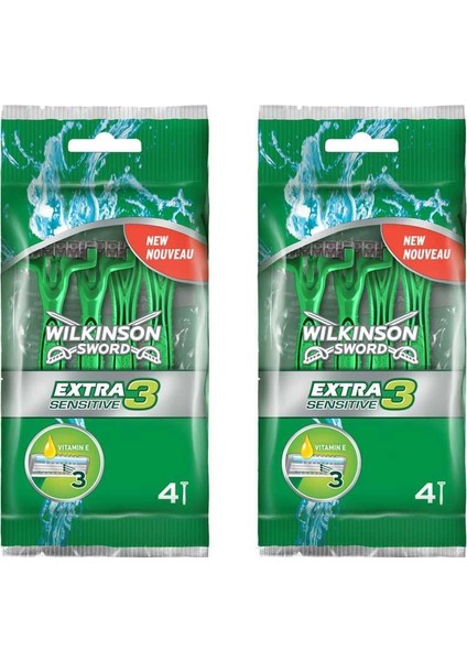 Wilkinson Sword Ekstra 3 Sensitive 2li Poşet