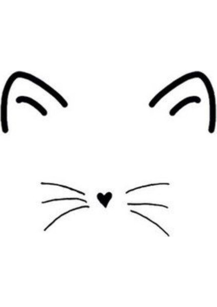 Areksan Kedi Silüeti Sticker 15 cm