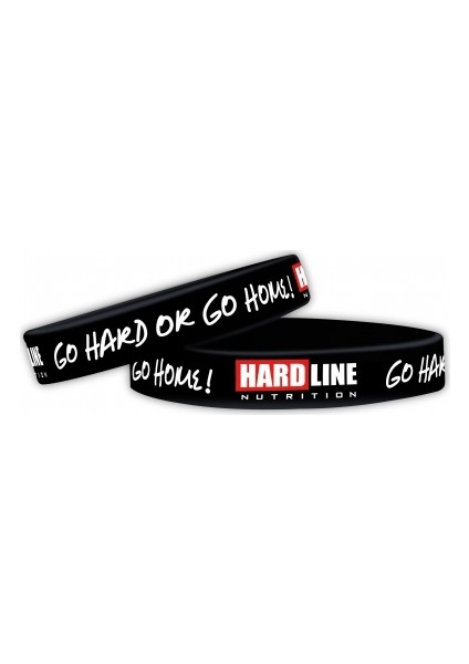 Hardline Bileklik Go Hard Or Go Home (Ince)