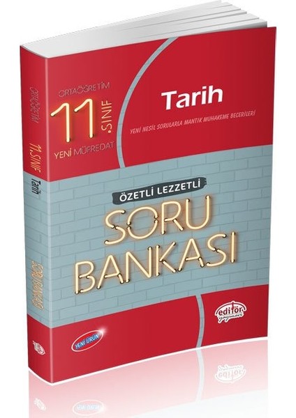 11. Sınıf Tarih Özetli Lezzetli Soru Bankası