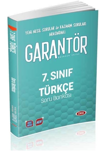 7. Sınıf Garantör Türkçe Soru Bankası