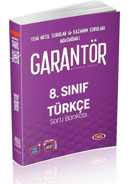8. Sınıf Garantör Türkçe Soru Bankası
