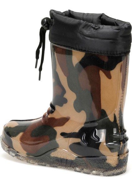 Raıny.19F Haki Erkek Çocuk Yağmur Çizmesi modelleri