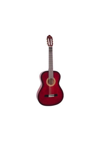 Valencia Vc103Rds Kirmizi Sunburst 3/4 Klasik Gitar Çanta