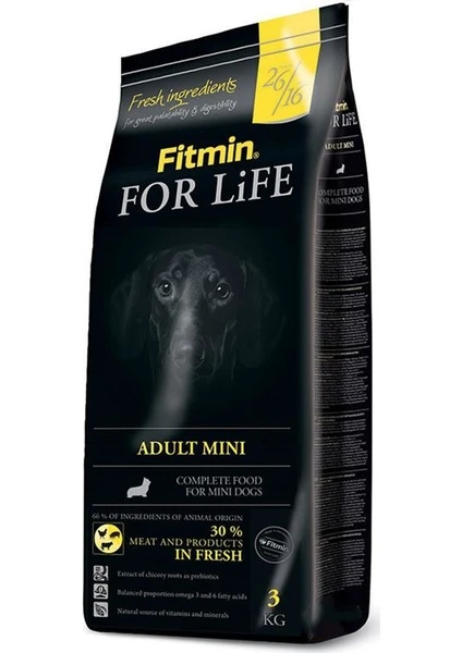 For Life Adult Mini Küçük Irk Yetişkin Köpek Maması 3 kg