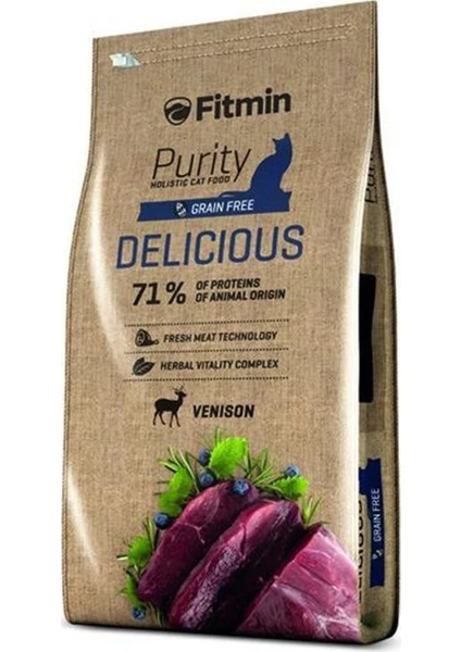 Purity Delicious Taze Av Etli Yetişkin Kedi Maması 1.5 Kg