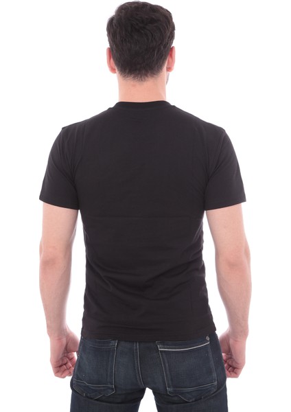 Vn000Qn8Y281 Full Patch Erkek T-Shirt Siyah
