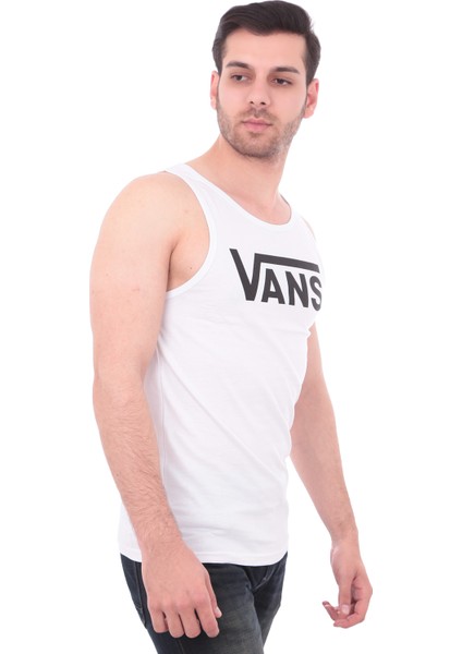 Vn000Y8Vyb21 Classic Tank Erkek T-Shirt Beyaz