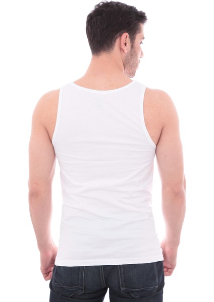 Vn000Y8Vyb21 Classic Tank Erkek T-Shirt Beyaz