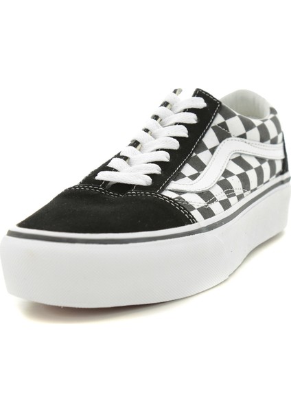 Ua Old Skool Platform VN0A3B3UHRK1 Unisex SİYAH-BEYAZ Günlük Sneaker Ayakkabı