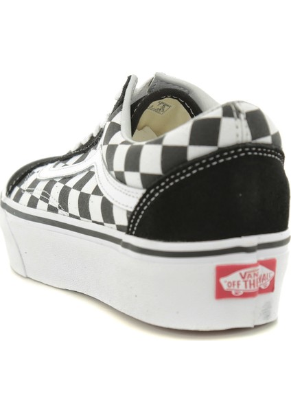 Ua Old Skool Platform VN0A3B3UHRK1 Unisex SİYAH-BEYAZ Günlük Sneaker Ayakkabı