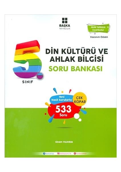 Başka Yayınları 5.Sınıf Din Kültürü Soru Bankası