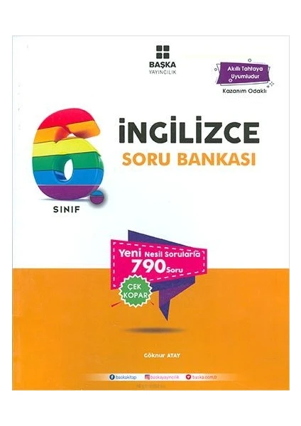 Başka Yayınları 6.Sınıf İngilizce Soru Bankası