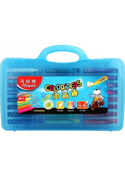 Color Peps Çantalı 48 Renk Pastel Boya