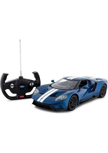 Rastar 1:14 Fort GT Uzaktan Kumandalı Işıklı Araba Mavi