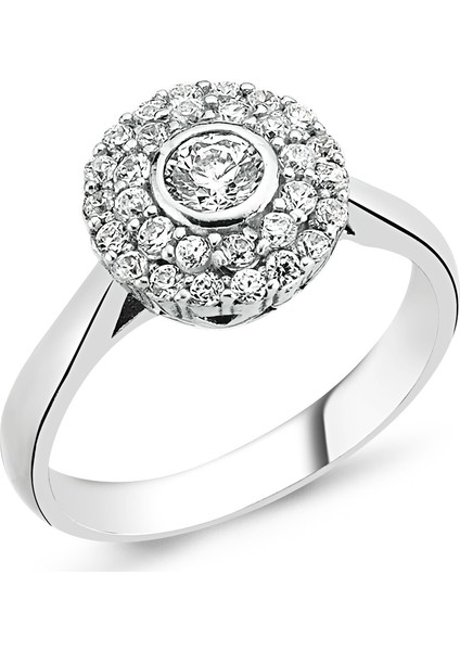 Altınsepeti Gümüş Ilizyon Yüzük G154YZ