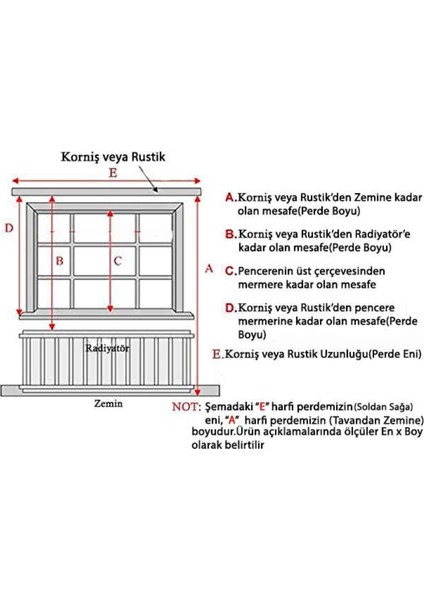 %100 Pamuk Otantik Kırmızı Kanaviçeli Beyaz Buldan Perde