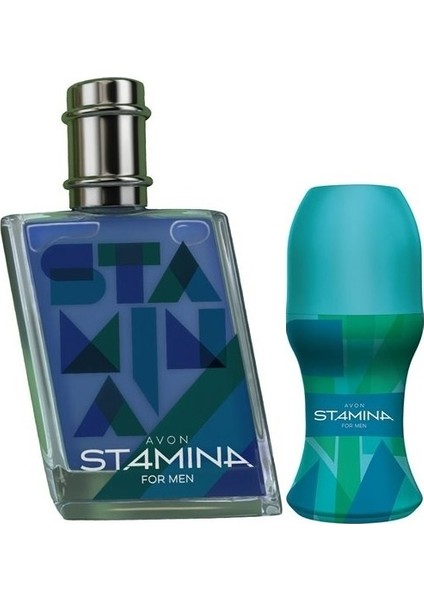 Stamina Erkek Parfüm Edt 75 ml + Roll On 2 Li Set