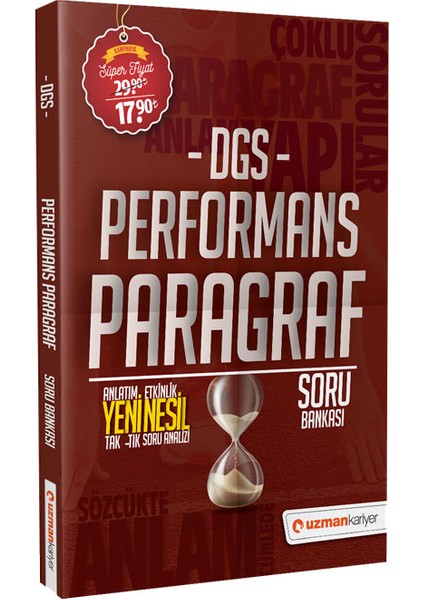 DGS Performans Paragraf Soru Bankası
