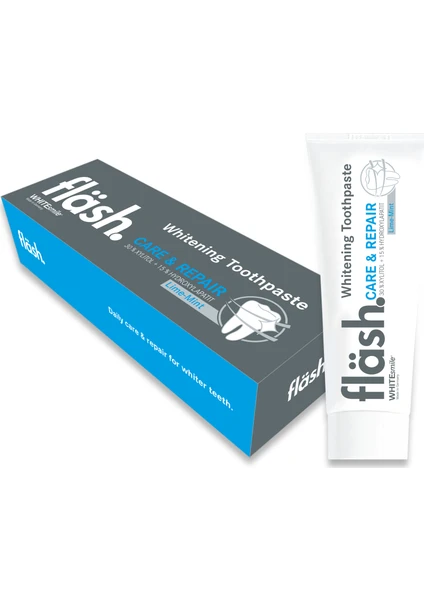 Whitesmile Flash Whitening Toothpaste Onarıcı Nane ve Misket Limonu Aromalı Diş Macunu 75 ml