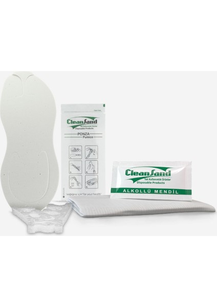 Cleansand Tek Kullanımlık Pedikür Seti