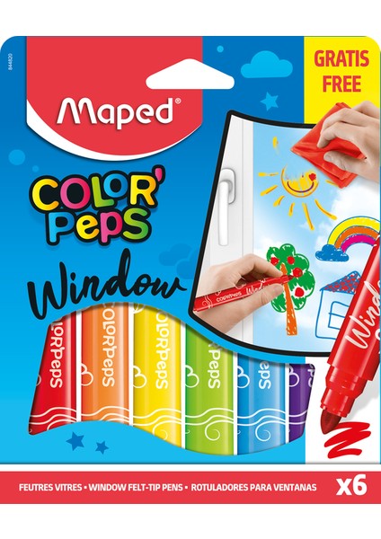 Maper 844820 Keçeli Cam Boyası
