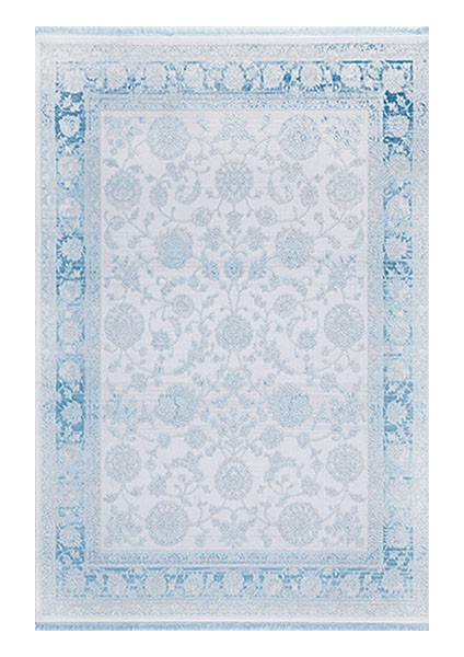 Angora Rustik 3951D Mavi/Krem 160X230 cm
