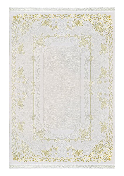 Angora Premium 1647T Sarı/Krem 160X230 cm