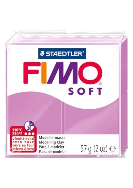 Staedtler Fimo Soft Polimer Kil 57 Gr. 62 Lavender