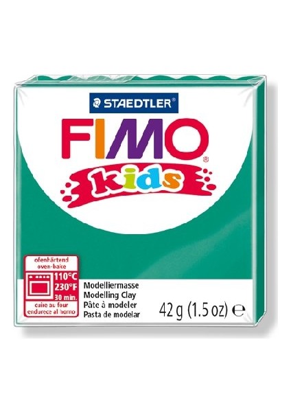 Staedtler Fimo Kids Yumuşak Polimer Kil 42 Gr. 5 Green