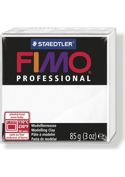 Staedtler Fimo Professional Polimer Kil 85 Gr. 0 Beyaz