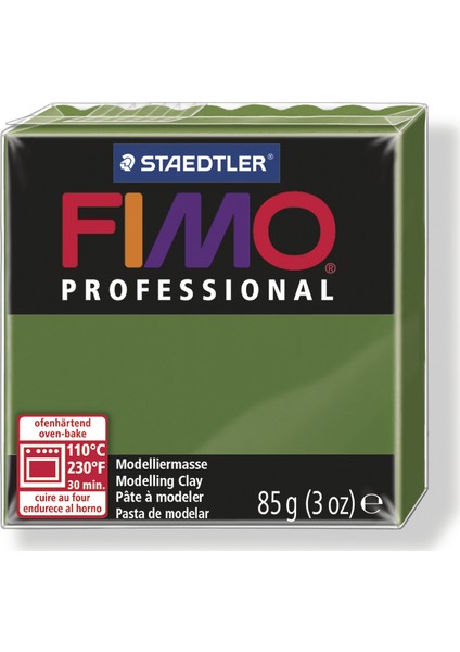 Staedtler Fimo Professional Polimer Kil 85 Gr. 57 Çimen Yeşili