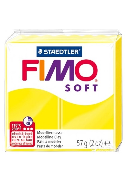 Staedtler Fimo Soft Polimer Kil 57 Gr. 10 Lemon