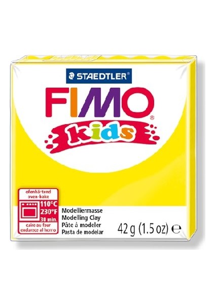 Staedtler Fimo Kids Yumuşak Polimer Kil 42 Gr. 1 Yellow